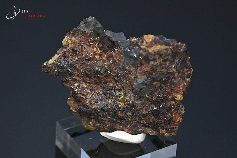 Amas de cristaux de Blende (Sphalérite) - France - minéraux à cristaux 4,8 cm / 62g / AX887