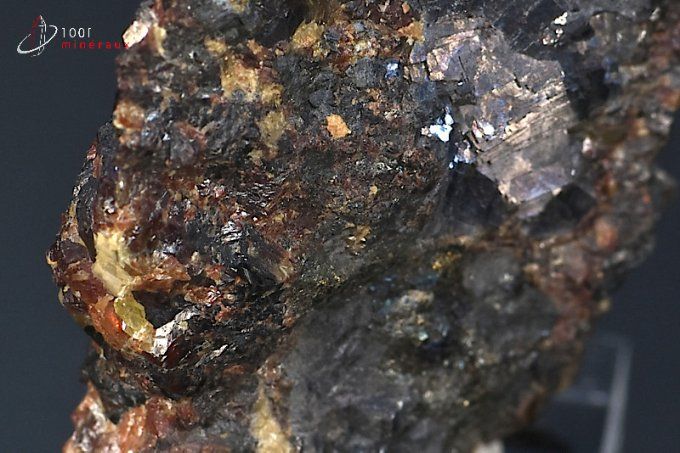 cristaux de blende ou sphalerite