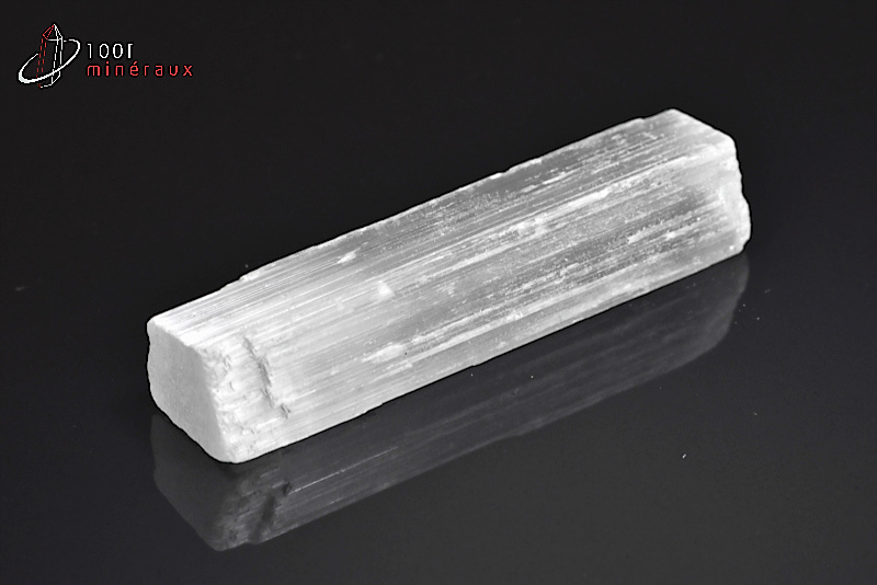 Gypse fibreux ou Sélénite - Maroc - Minéraux bruts 6,5 cm / 22 g / AY102