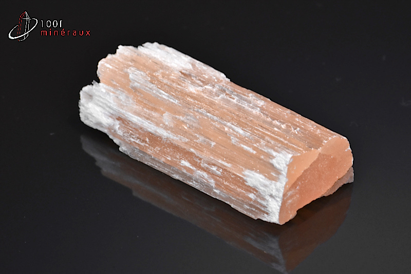 Gypse fibreux ou Sélénite - Maroc - Minéraux bruts 5,7 cm / 33g / AY114