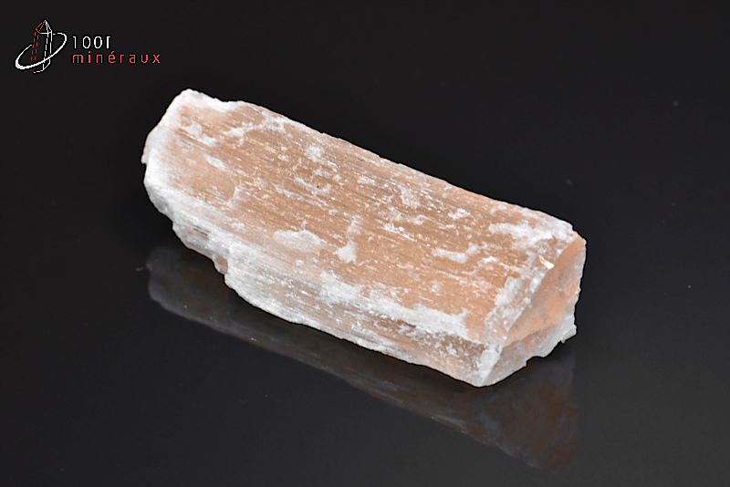 Gypse fibreux ou Sélénite - Maroc - Minéraux bruts 5,9 cm / 22 g / AY116