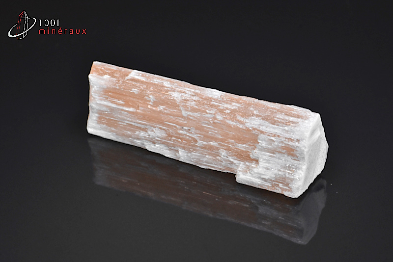 Gypse fibreux ou Sélénite - Maroc - Minéraux bruts 7,5 cm / 20 g / AY121