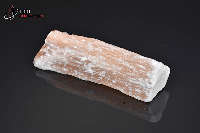 Gypse fibreux ou Sélénite - Maroc - Minéraux bruts 5,6 cm / 24 g / AY123