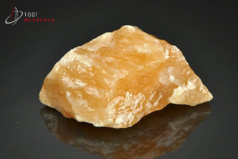 Calcite orange brute - Mexique - minéraux bruts 6,1 cm / 76g / AY169