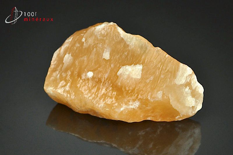 Calcite orange brute - Mexique - minéraux bruts 5,9 cm / 65g / AY173