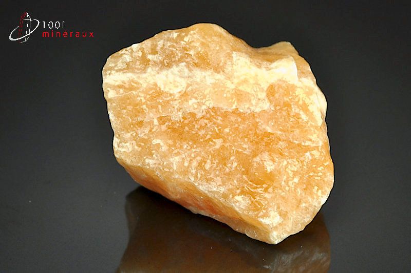 Calcite orange brute - Mexique - minéraux bruts 5,2 cm / 88g / AY174