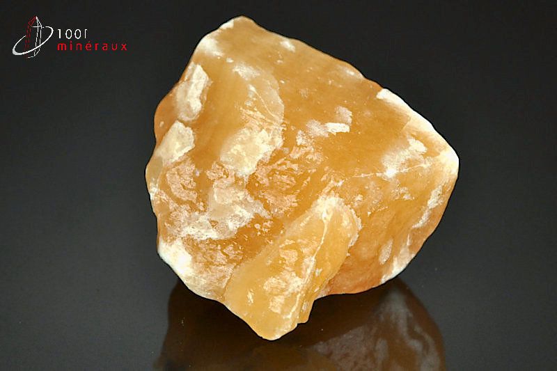 Calcite orange brute - Mexique - minéraux bruts 5,2 cm / 93g / AY175