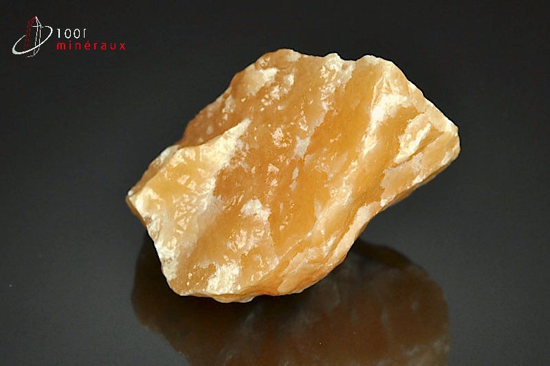 Calcite orange brute - Mexique - minéraux bruts 5,3 cm / 92g / AY178