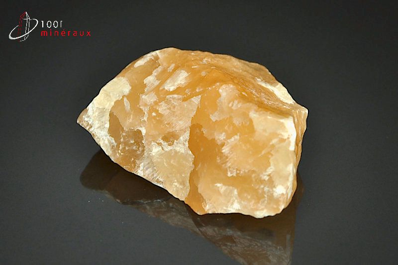 Calcite orange brute - Mexique - minéraux bruts 5,7 cm / 64g / AY180