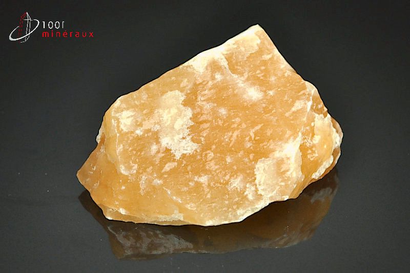 Calcite orange brute - Mexique - minéraux bruts 5,7 cm / 72g / AY183