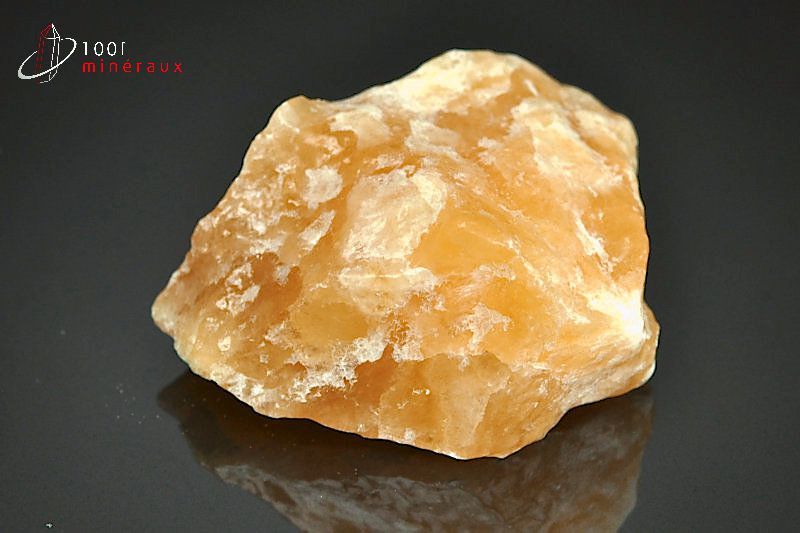 Calcite orange brute - Mexique - minéraux bruts 5,7 cm / 100g / AY190