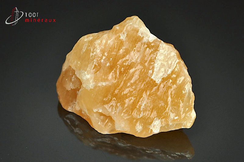 Calcite orange brute - Mexique - minéraux bruts 5,6 cm / 63g / AY193