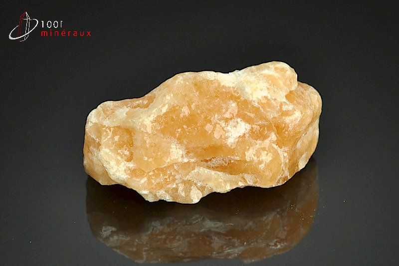Calcite orange brute - Mexique - minéraux bruts 5,8 cm / 66g / AY194