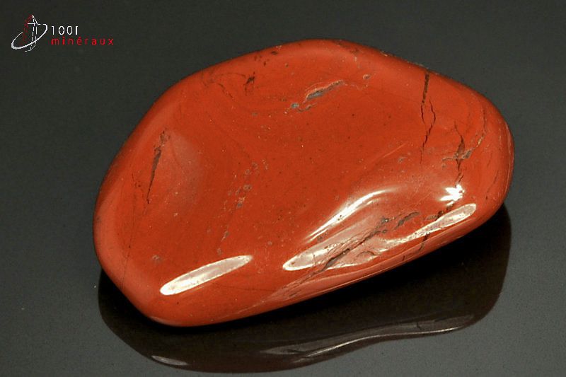 Jaspe rouge poli - Brésil - pierres polies 5,2 cm / 50 g / AY201