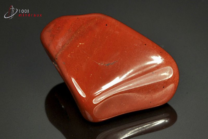 Jaspe rouge poli - Brésil - pierres polies 4,4 cm / 41 g / AY203