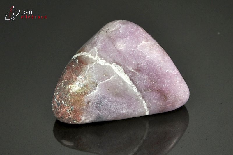 Thulite polie - Afrique du Sud - pierres roulées 3,3 cm / 25g / AY238