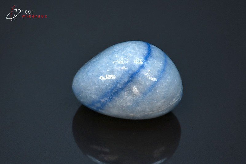 Dumortiérite polie - Brésil - pierres roulées 3,1 cm / 22g / AY256