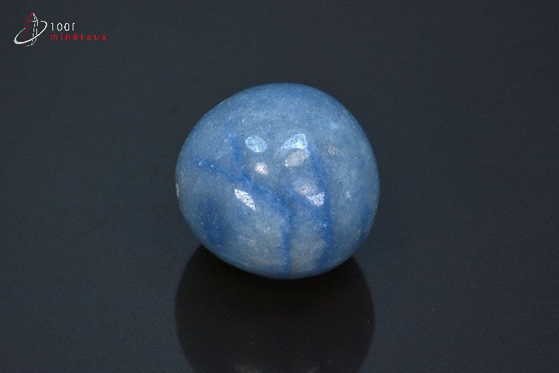 Dumortiérite polie - Brésil - pierres roulées 2,4 cm / 16g / AY262