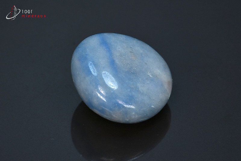 Dumortiérite polie - Brésil - pierres roulées 2,7 cm / 17g / AY267