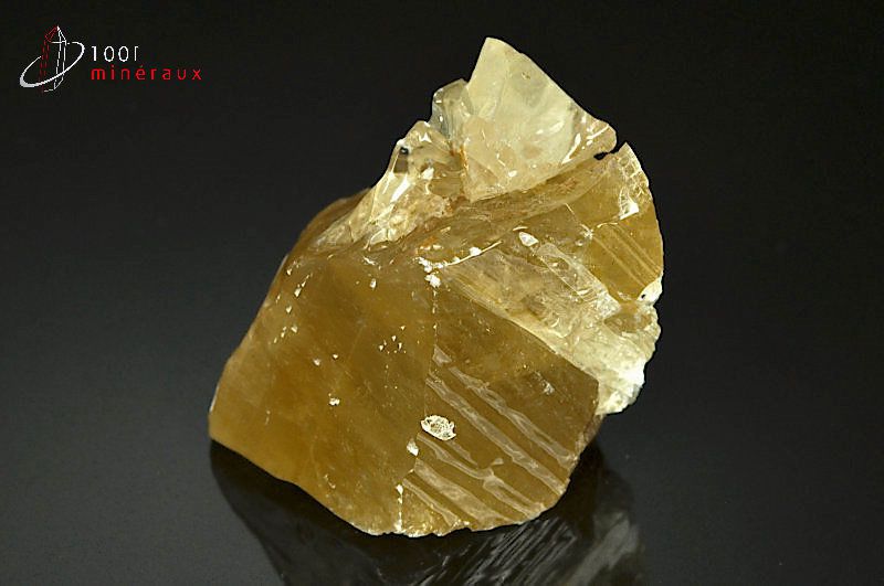 Calcite minéral miel - Mexique - minéraux bruts 4,4cm / 76g / AY28