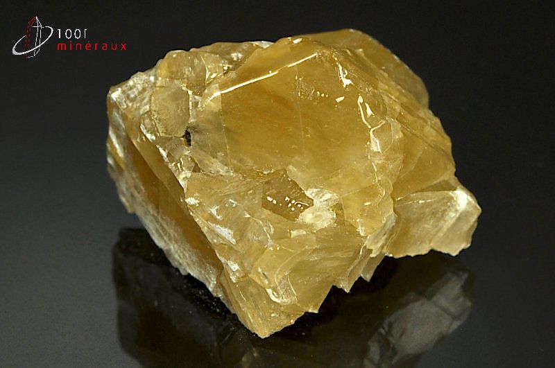 Calcite minéral miel - Mexique - minéraux bruts 4,9cm / 87g / AY29
