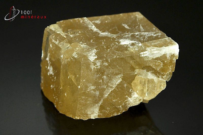 Calcite minéral miel - Mexique - minéraux bruts 3,9cm / 96g / AY37