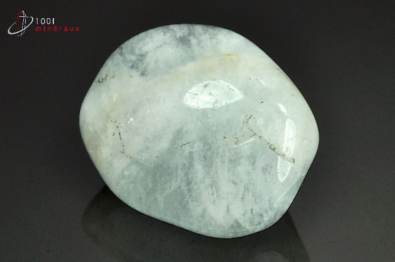 Aigue-marine - Brésil - pierres roulées 3,8cm / 37g / AY397