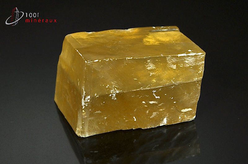 Calcite minéral miel - Mexique - minéraux bruts 4,2cm / 60g / AY41