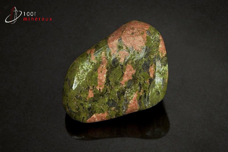 Unakite polie - Brésil - pierres roulées 3cm / 19g / AY445