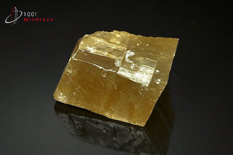 Calcite minéral miel - Mexique - minéraux bruts 4cm / 76g / AY56
