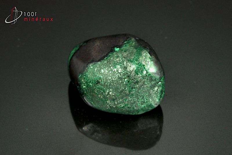 Cuprite-Malachite - RD Congo - pierres roulées 2,6 cm / 39 g / AY616