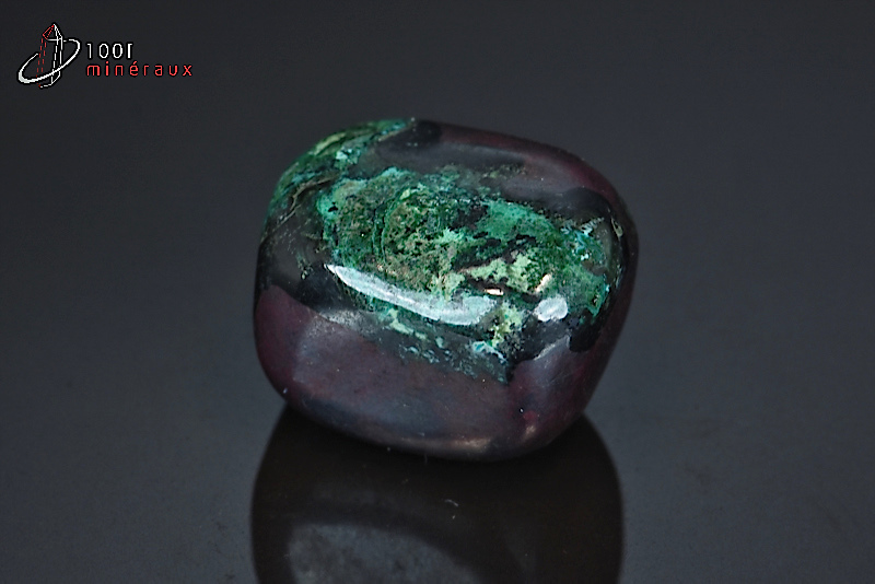 Cuprite-Malachite - RD Congo - pierres roulées 2,7 cm / 58 g / AY617