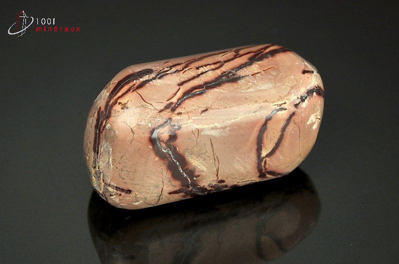 Mokaïte galet poli - Afrique du sud - minéraux polis 4,8 cm / 62g / AY644