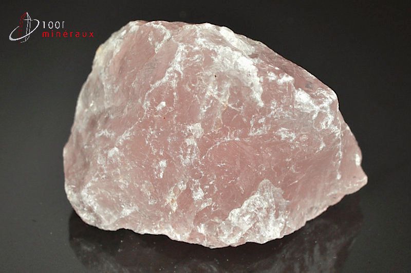 Quartz rose brut - Brésil - minéraux bruts 7cm / 203g / AY953