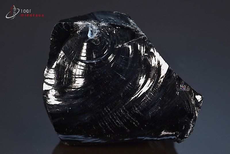 Obsidienne noire - Chine - minéraux bruts  6 cm / 165g / AZ220