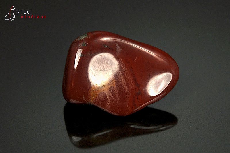 Jaspe rouge poli - Brésil - pierres roulées 3,4cm / 15g / AZ510