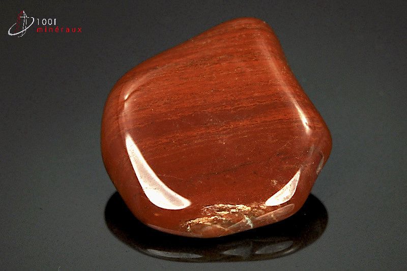 Jaspe rouge poli - Brésil - pierres roulées 3,7cm / 25g / AZ516