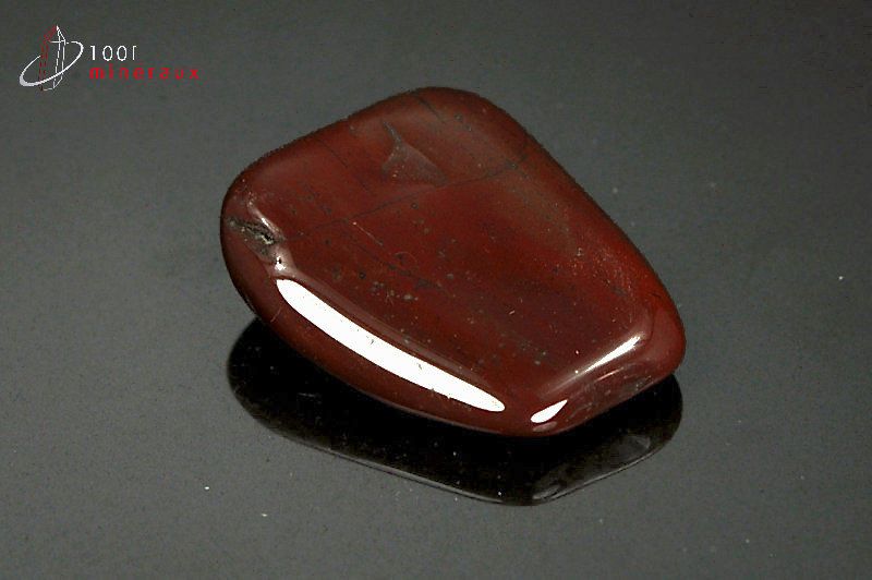 Jaspe rouge poli - Brésil - pierres roulées 3,1cm / 12g / AZ537