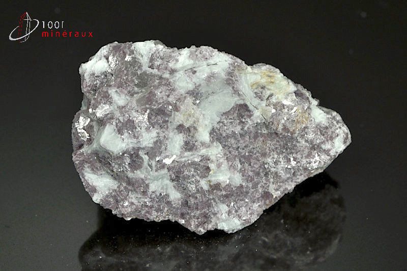 Lépidolite brute - Brésil - minéraux bruts 5,3cm / 68g / AZ541
