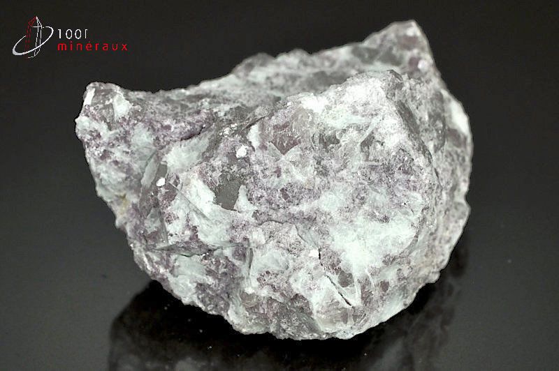 Lépidolite brute - Brésil - minéraux bruts 6cm / 116g / AZ546