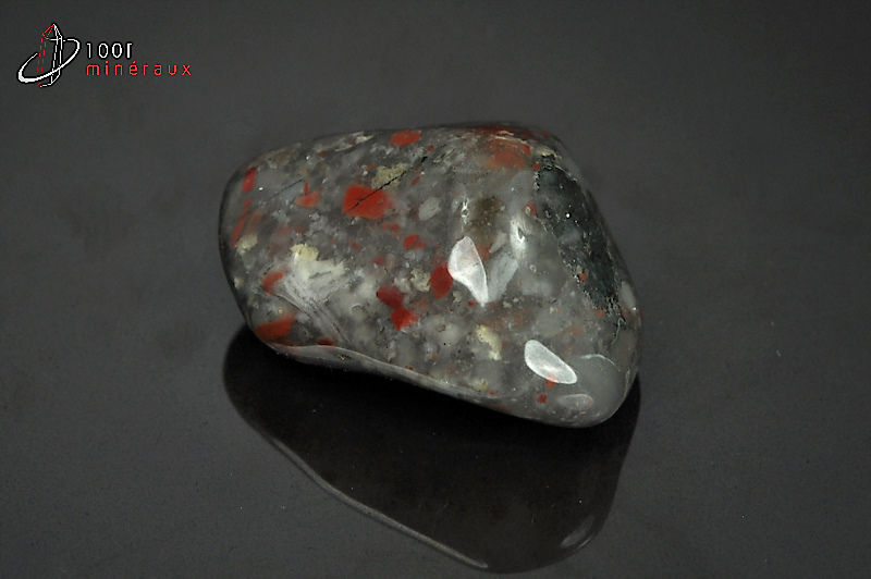 Héliotrope poli - Afrique du Sud - pierres roulées 3,7cm / 24g / AZ612