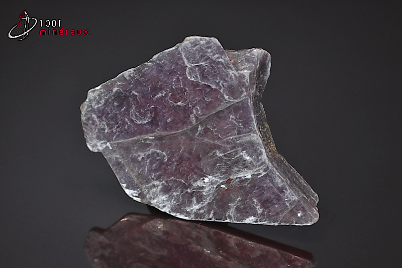 Lépidolite plaque - Brésil - minéraux à cristaux 6,3cm / 24g / AZ697