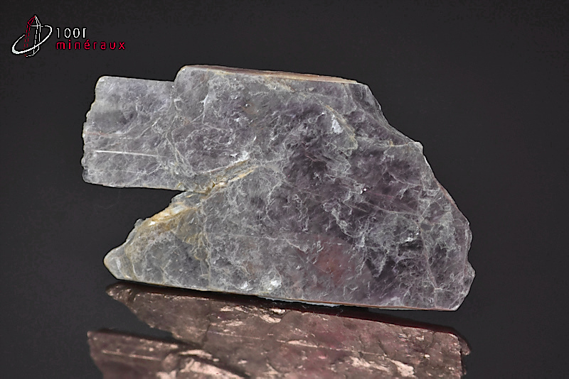 Lépidolite plaque - Brésil - minéraux à cristaux 6,5cm / 7g / AZ701-1