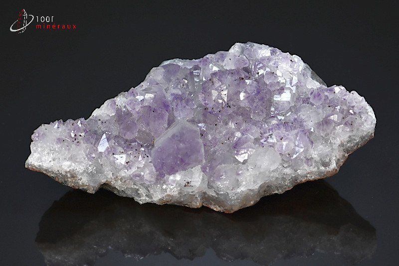 Améthyste - Brésil - minéraux à cristaux 12,8cm / 304g / BA122