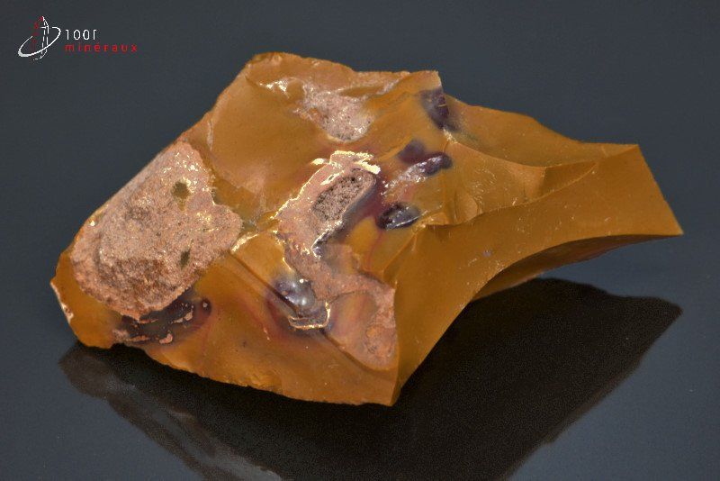 Jaspe ocre brut - France - minéraux bruts 6,7 cm / 174g / BA141