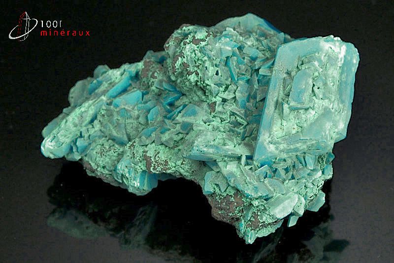 Chalcanthite - R.Tchèque - Minéraux à cristaux 6,9 cm / 134 g / BA271