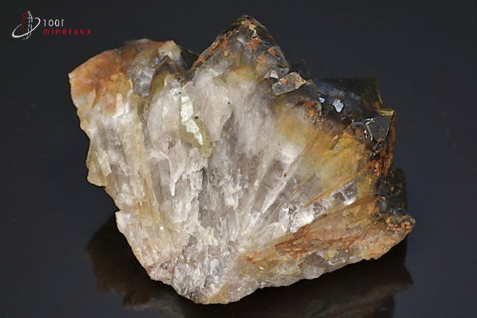 quartz morion cristaux 
