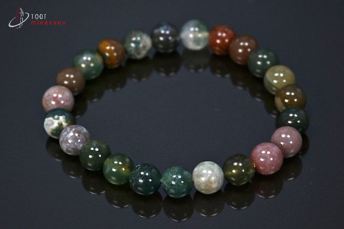 bracelet perles agate
