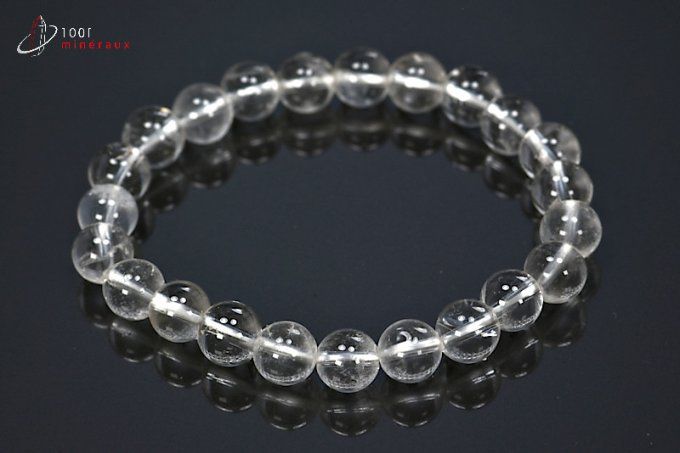 bracelet mineraux cristal roche