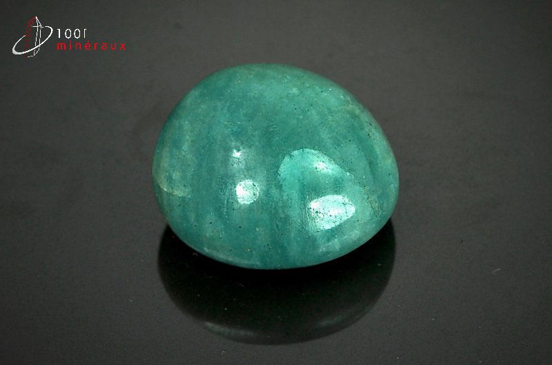 Amazonite polie - Madagascar - minéraux polis 3,5 cm / 34 g / BA412